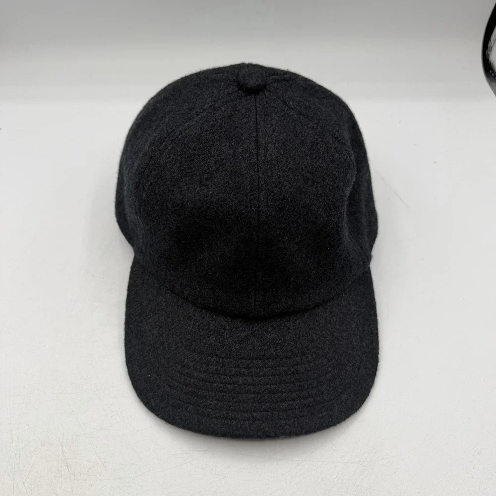 Allbirds The Cap Hat‎ Strapback Adjustable Natural Black Wool Blend Unisex OSFM